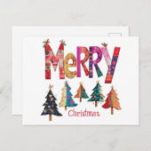メリークリスマスツリー シーズンポストカード (正面/裏面)