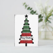 メリークリスマスツリー シーズンポストカード (スタンド正面)
