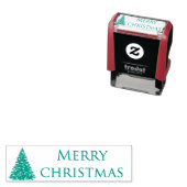 メリークリスマスツリー セルフインキングスタンプ (インサイチュ)