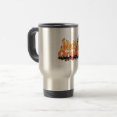 メリークリスマスツリー トラベルマグ (正面左)