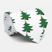 メリークリスマスツリー ネクタイ (ロール)
