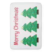 メリークリスマスツリー バスマット (正面縦)