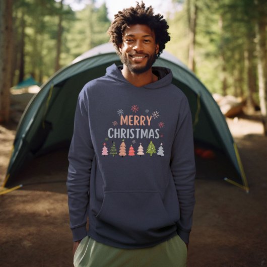 メリークリスマスツリー パーカ
