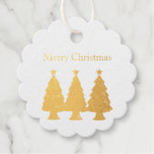 メリークリスマスツリー フェイバータグ (正面)