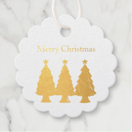 メリークリスマスツリー フェイバータグ