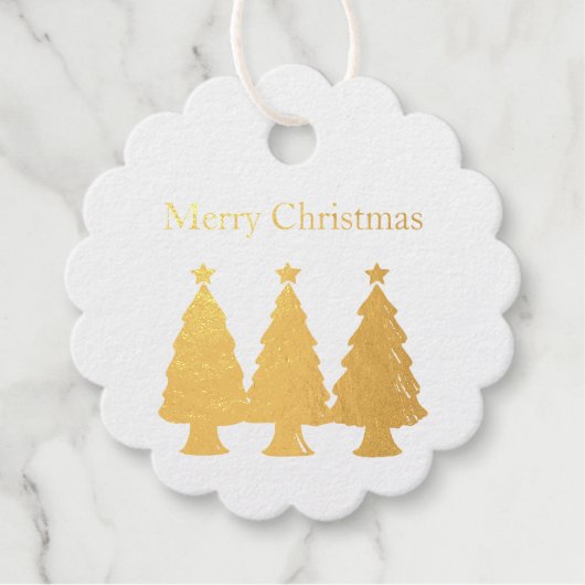 メリークリスマスツリー フェイバータグ (正面)