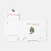 メリークリスマスツリー&プレゼント フェイバーボックス (折り畳みなし)