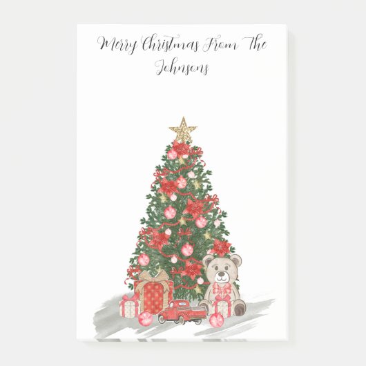 メリークリスマスツリー ポストイット (正面)