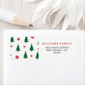 メリークリスマスツリー ラベル (インサイチュ)