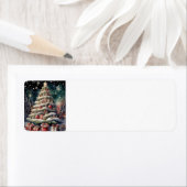 メリークリスマスツリー ラベル (インサイチュ)