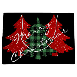 メリークリスマスツリー ラージペーパーバッグ