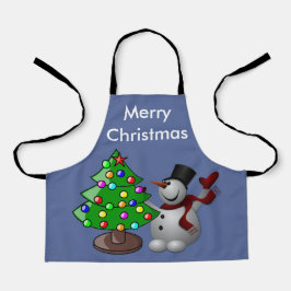 メリークリスマスツリー&雪だるま, ZSSD エプロン