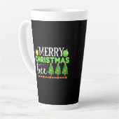 メリークリスマスツリー–34564 カフェラテマグ (左アングル)