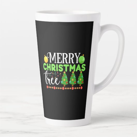 メリークリスマスツリー–34564 カフェラテマグ (右)