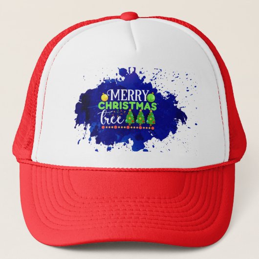 メリークリスマスツリー–34564 キャップ (正面)