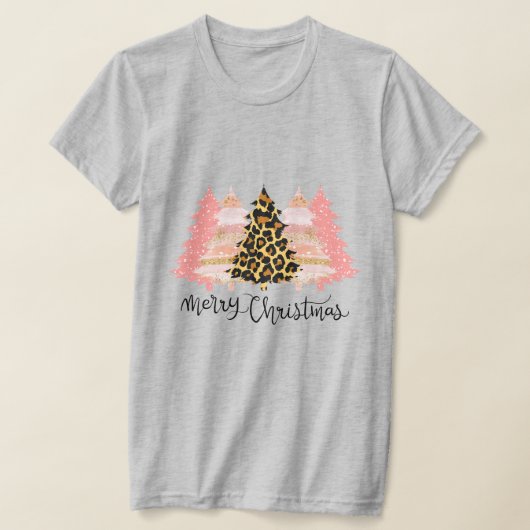 メリークリスマスツリー Tシャツ (レイダウン)