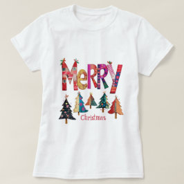 メリークリスマスツリー Tシャツ