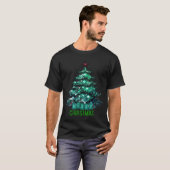 メリークリスマスツリー Tシャツ (正面フル)
