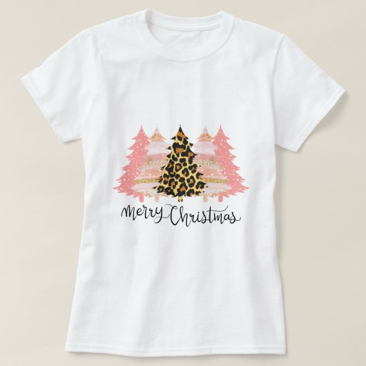 メリークリスマスツリー Tシャツ (デザイン正面)