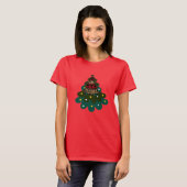 メリークリスマスツリー Tシャツ (正面フル)