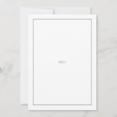 メリークリスマスティキ 招待状 (裏面)