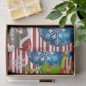 メリークリスマスティッシュペーパー小妖精や小人 薄葉紙 (ギフト)