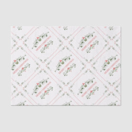 メリークリスマスティッシュペーパー 薄葉紙