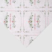 メリークリスマスティッシュペーパー 薄葉紙 (詳細)