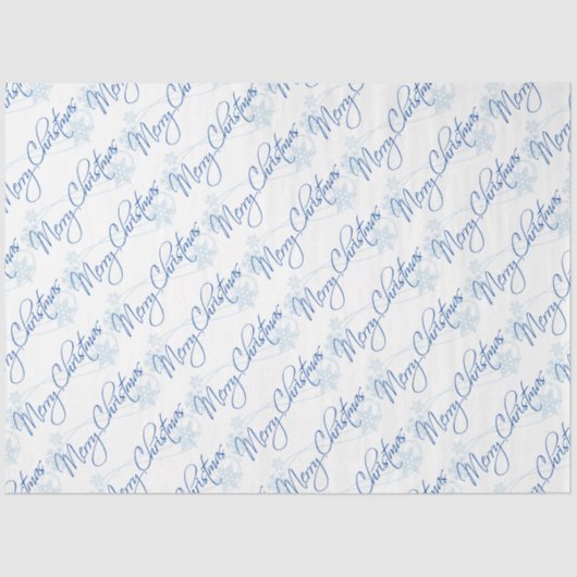 メリークリスマスティッシュペーパー 薄葉紙 (正面)