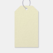 メリークリスマステキサス州州パーソナライズされたホリデー ギフトタグ (裏面)