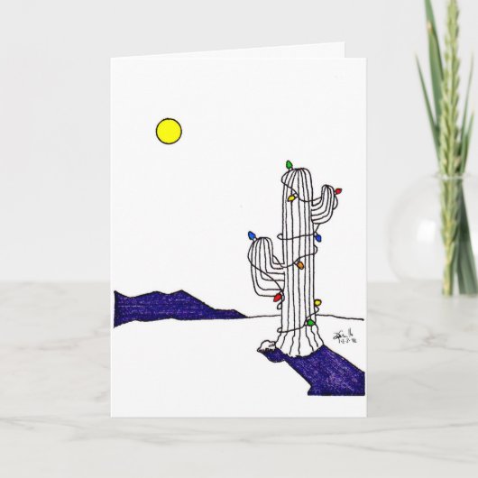 メリークリスマステキサス州 カード (正面)