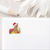 メリークリスマステディベア ラベル (インサイチュ)