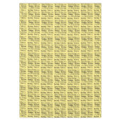 メリークリスマステーブルクロス、喜び テーブルクロス (正面)