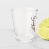 メリークリスマスディアアントラーリースキャンディーケーン ショットグラス (左)