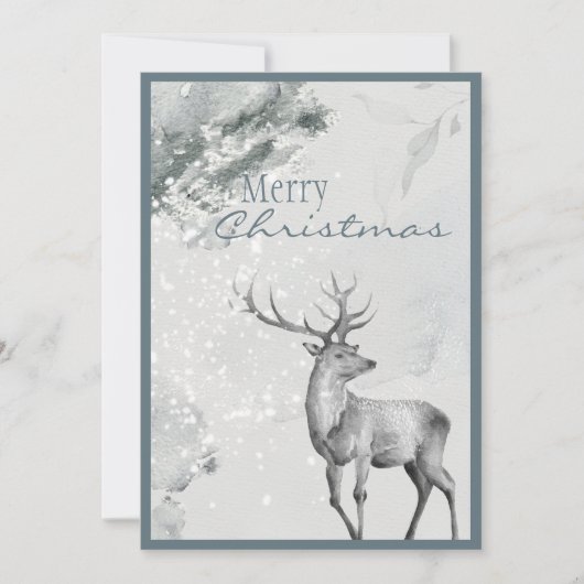 メリークリスマスディアウィンタースクリプトクリスマス シーズンカード (正面)