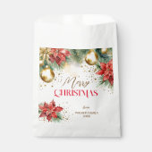 メリークリスマスディナーパーティー フェイバーバッグ (正面)