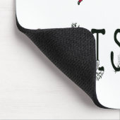 メリークリスマスデコレーションフォント マウスパッド (コーナー)