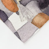 メリークリスマスデコレーション格言 フリースブランケット (角)