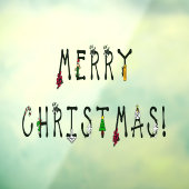 メリークリスマスデコールオフィス、ホーム&ストアビニール ウィンドウサイン (シート3)