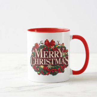 メリークリスマスデザインカップ マグカップ