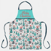 メリークリスマスデザイン エプロン (正面)