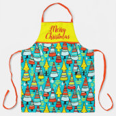 メリークリスマスデザイン エプロン (正面)