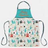 メリークリスマスデザイン エプロン (正面)