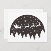 メリークリスマスデザイン シーズンポストカード (正面/裏面)