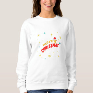 メリークリスマスデザイン スウェットシャツ
