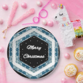 メリークリスマスデザイン ペーパープレート (パーティー)