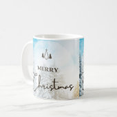 メリークリスマスデー コーヒーマグカップ (正面左)