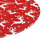 メリークリスマストインデナーズ赤い休日 カッティングボード (角)