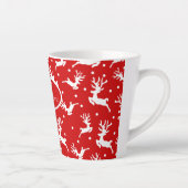 メリークリスマストインデナーズ赤い休日 カフェラテマグ (右)