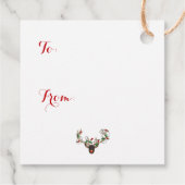 メリークリスマストインデナーライツギフトラベル フェイバータグ (裏面)